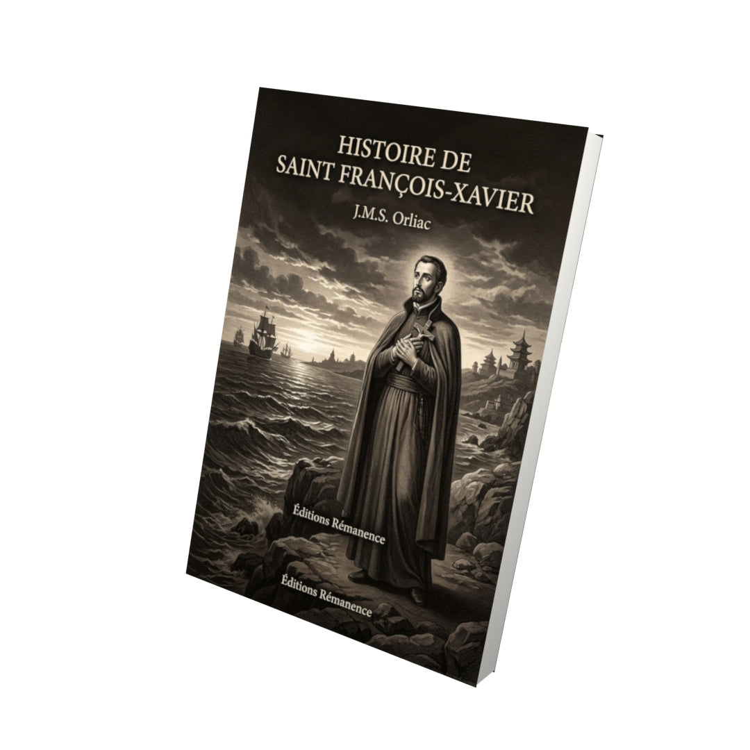 Livre Histoire de Saint François-Xavier - J.M.S. Orliac - Vue 3D - Editions Remanence