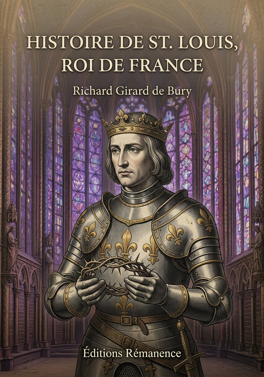 Histoire de St. Louis, Roi de France - Richard Girard de Bury (Couverture)