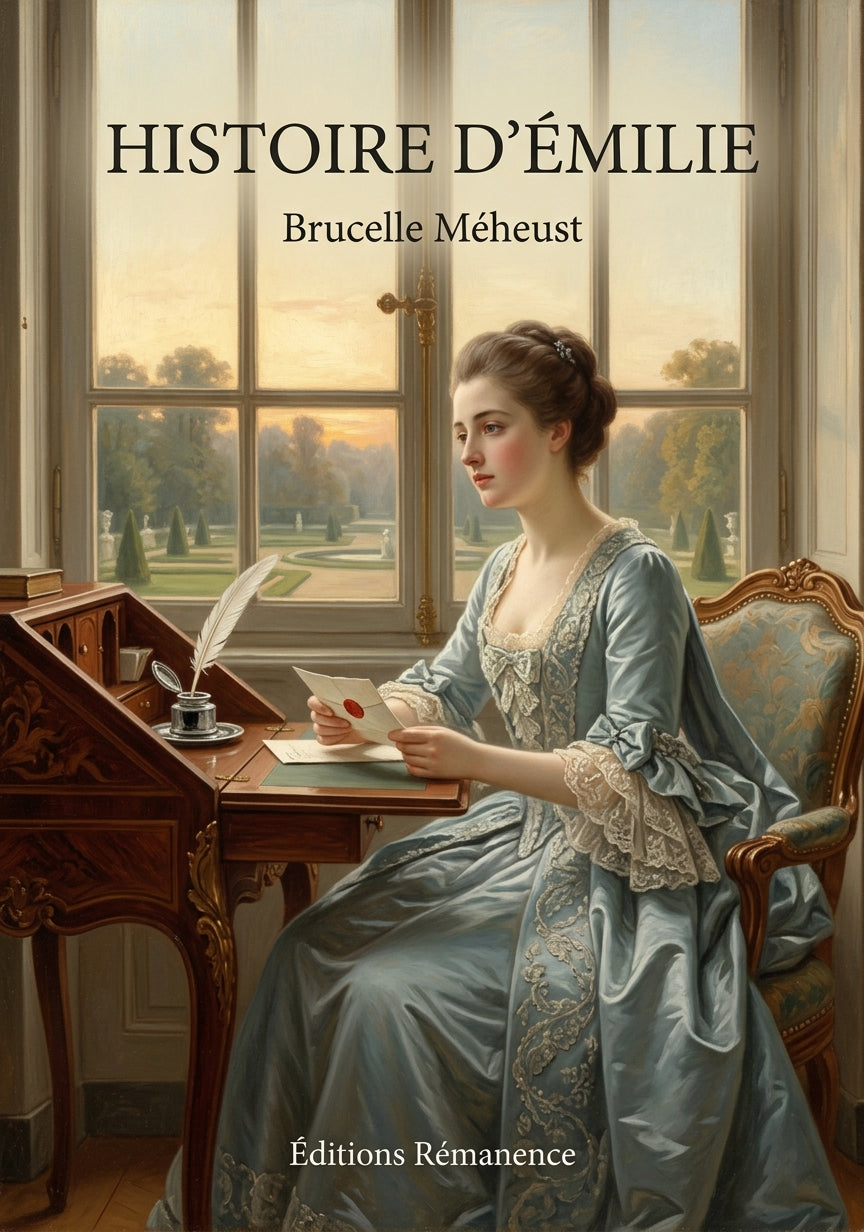 Livre Histoire d’Émilie par Brucelle Méheust - Couverture - Editions Remanence