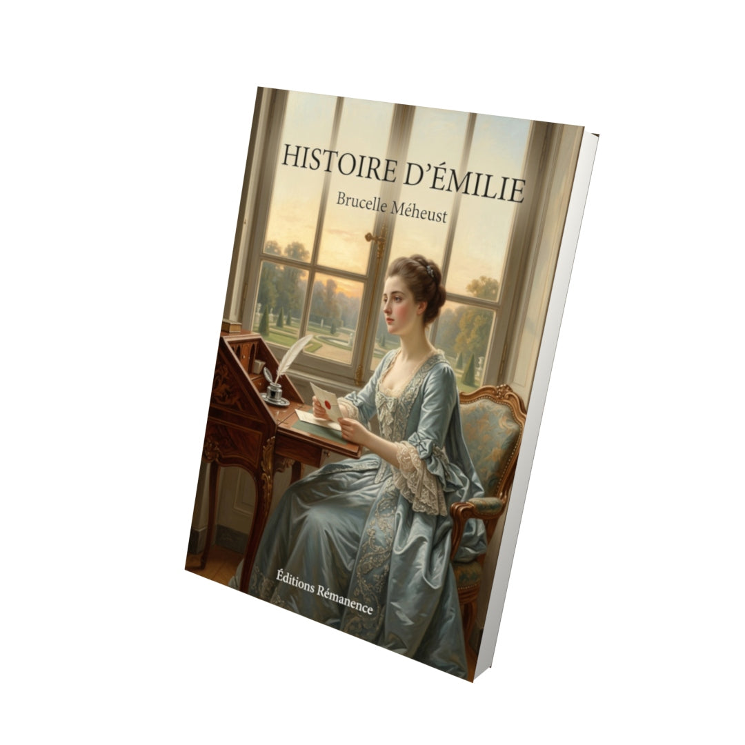 Livre Histoire d’Émilie par Brucelle Méheust - Vue 3D - Editions Remanence