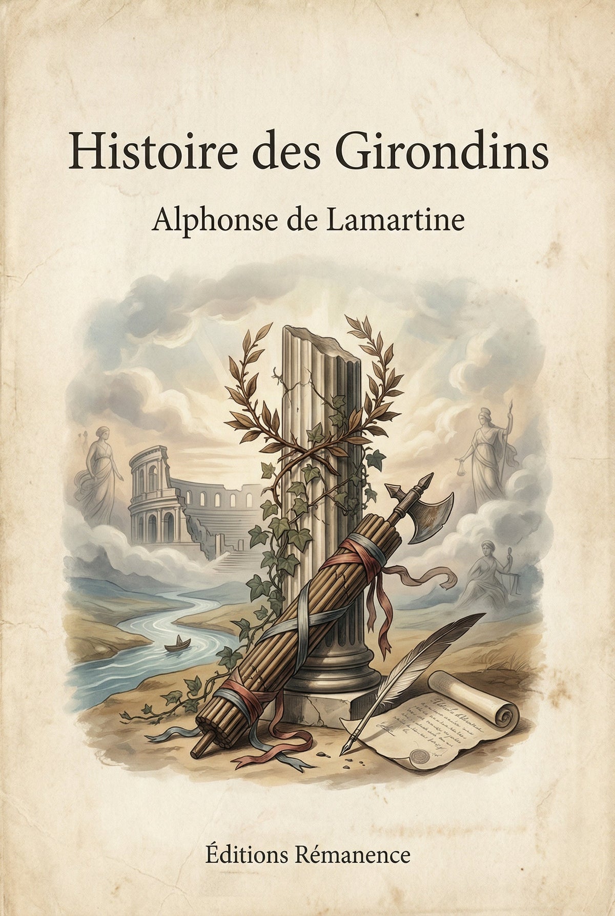 Livre Histoire des Girondins par Alphonse de Lamartine