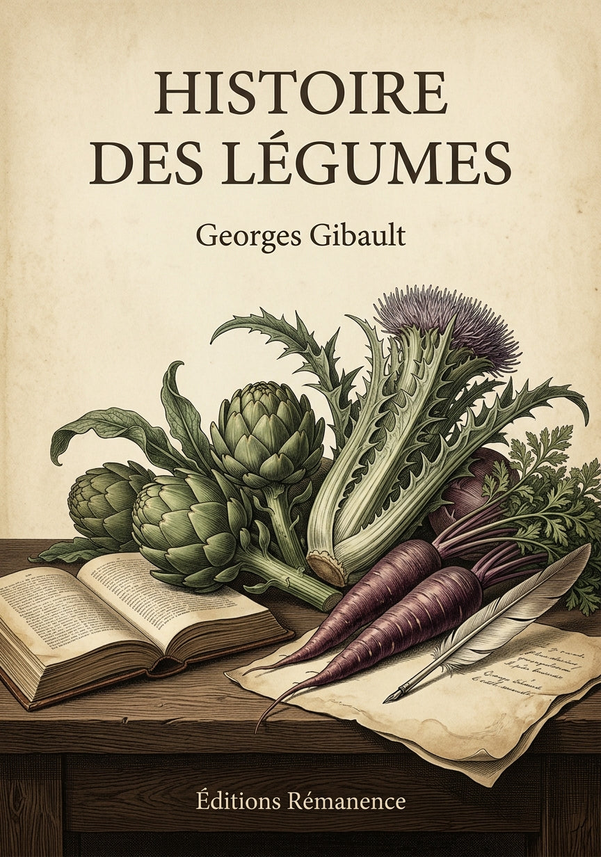 Histoire des légumes - Georges Gibault (Couverture)