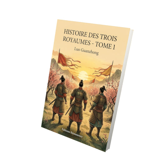 Livre Histoire des Trois Royaumes - Tome 1 - Luo Guanzhong - Editions Remanence