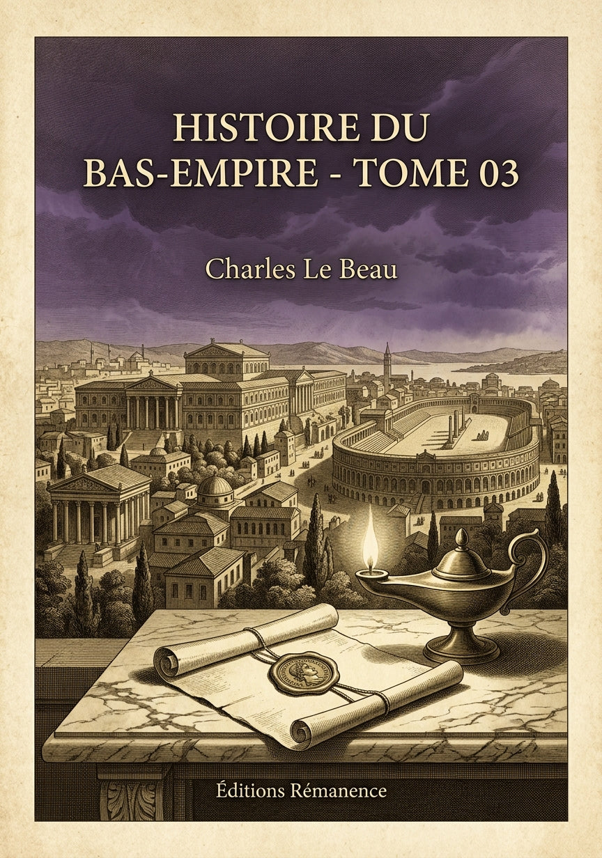 Histoire du Bas-Empire - Tome 03 - Charles Le Beau (Couverture)