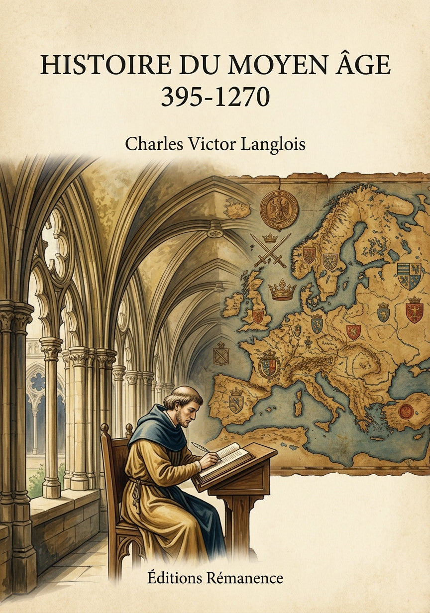 Histoire du moyen âge 395-1270 - Charles Victor Langlois (Couverture)