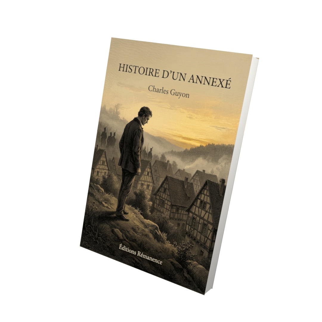 Livre Histoire d’un annexé par Charles Guyon - Vue 3D - Editions Remanence