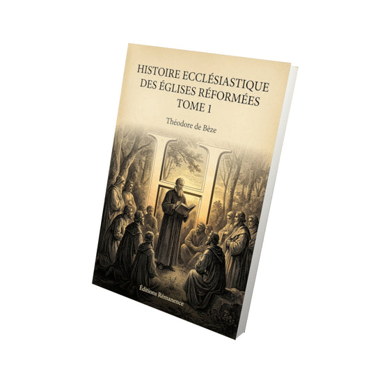 Livre Histoire ecclésiastique des églises réformées Tome 1 - Théodore de Bèze - Vue 3D - Editions Remanence