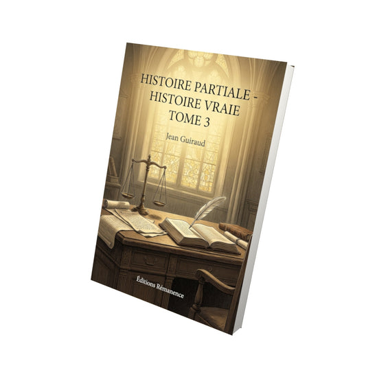 Livre Histoire partiale - Histoire vraie Tome 3 - Jean Guiraud - Vue 3D - Editions Remanence
