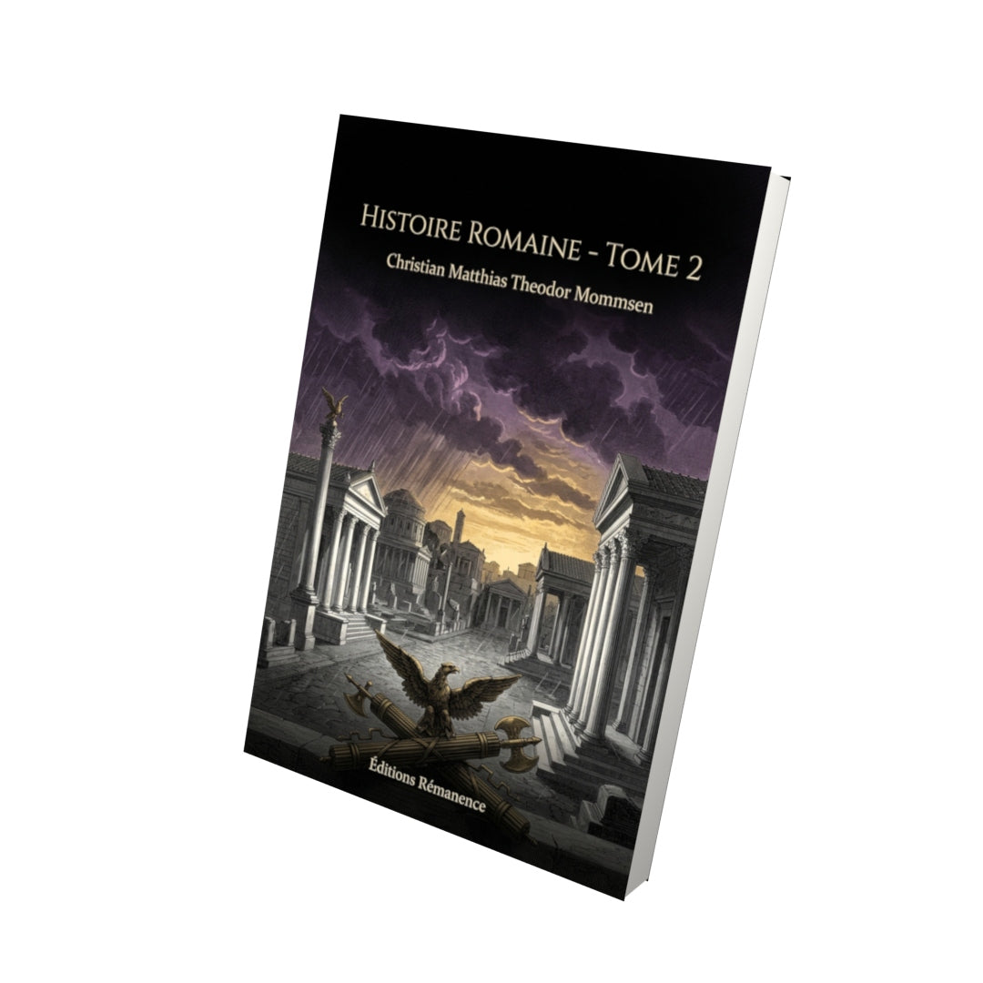 Livre Histoire romaine - Tome 2 par Tite-Live - Vue 3D - Editions Remanence