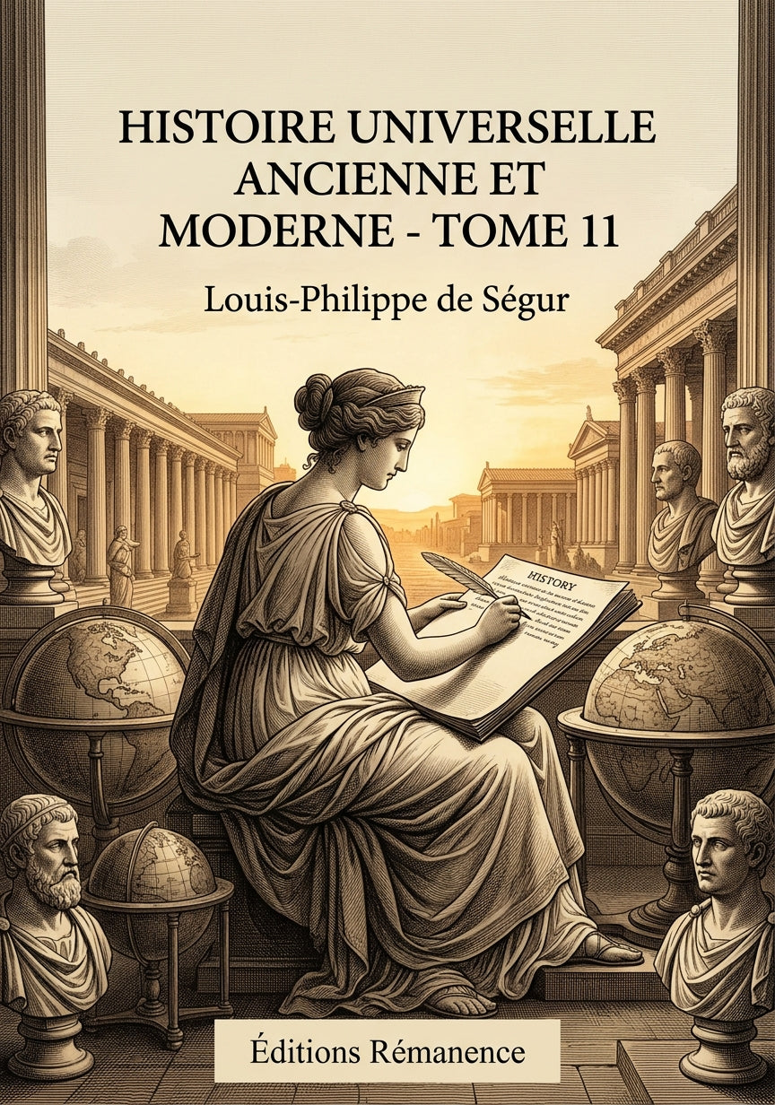 Livre Histoire universelle ancienne et moderne - Tome 11 par Louis-Philippe de Ségur - Couverture - Editions Remanence