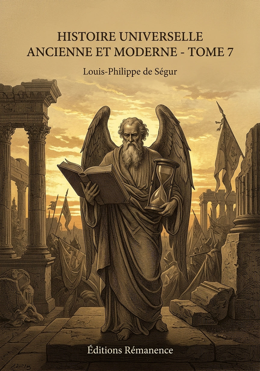 Livre Histoire universelle ancienne et moderne - Tome 7 par Louis-Philippe de Ségur - Couverture - Editions Remanence