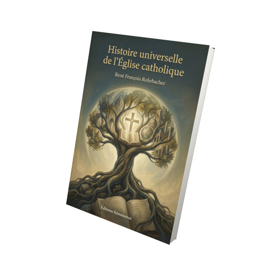 Livre Histoire universelle de l’Église catholique – René François Rohrbacher - Vue 3D - Editions Remanence