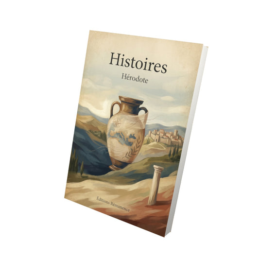 Livre Histoires – Hérodote - Vue 3D - Editions Remanence