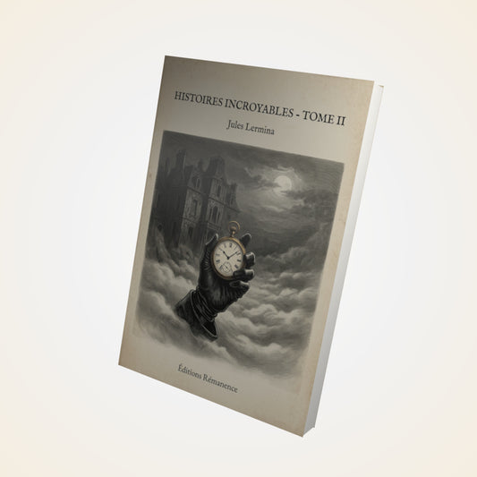 Livre Histoires incroyables - Tome II - Jules Lermina - Couverture 3D