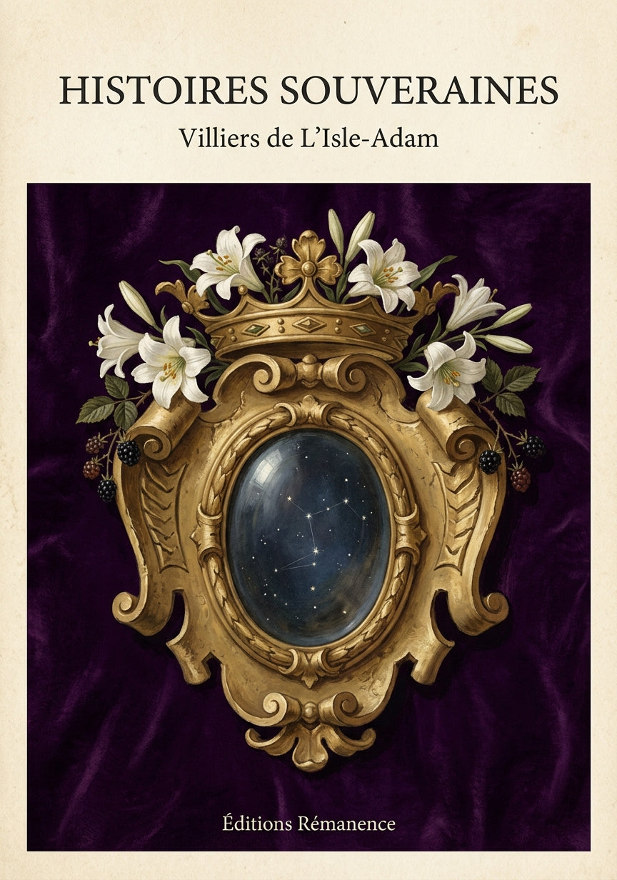 Histoires souveraines - Villiers de L'Isle-Adam (Couverture)
