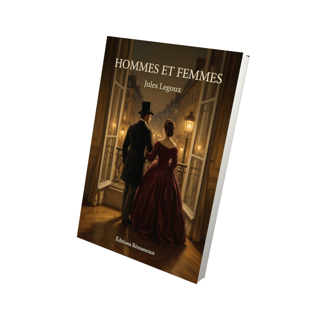 Livre Hommes et Femmes par Jules Legoux - Vue 3D - Editions Remanence