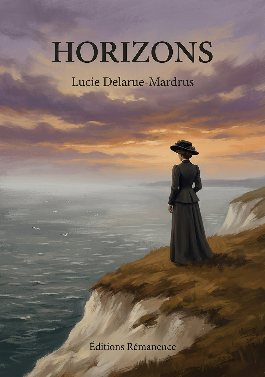Livre Horizons par Lucie Delarue-Mardrus - Couverture - Editions Remanence