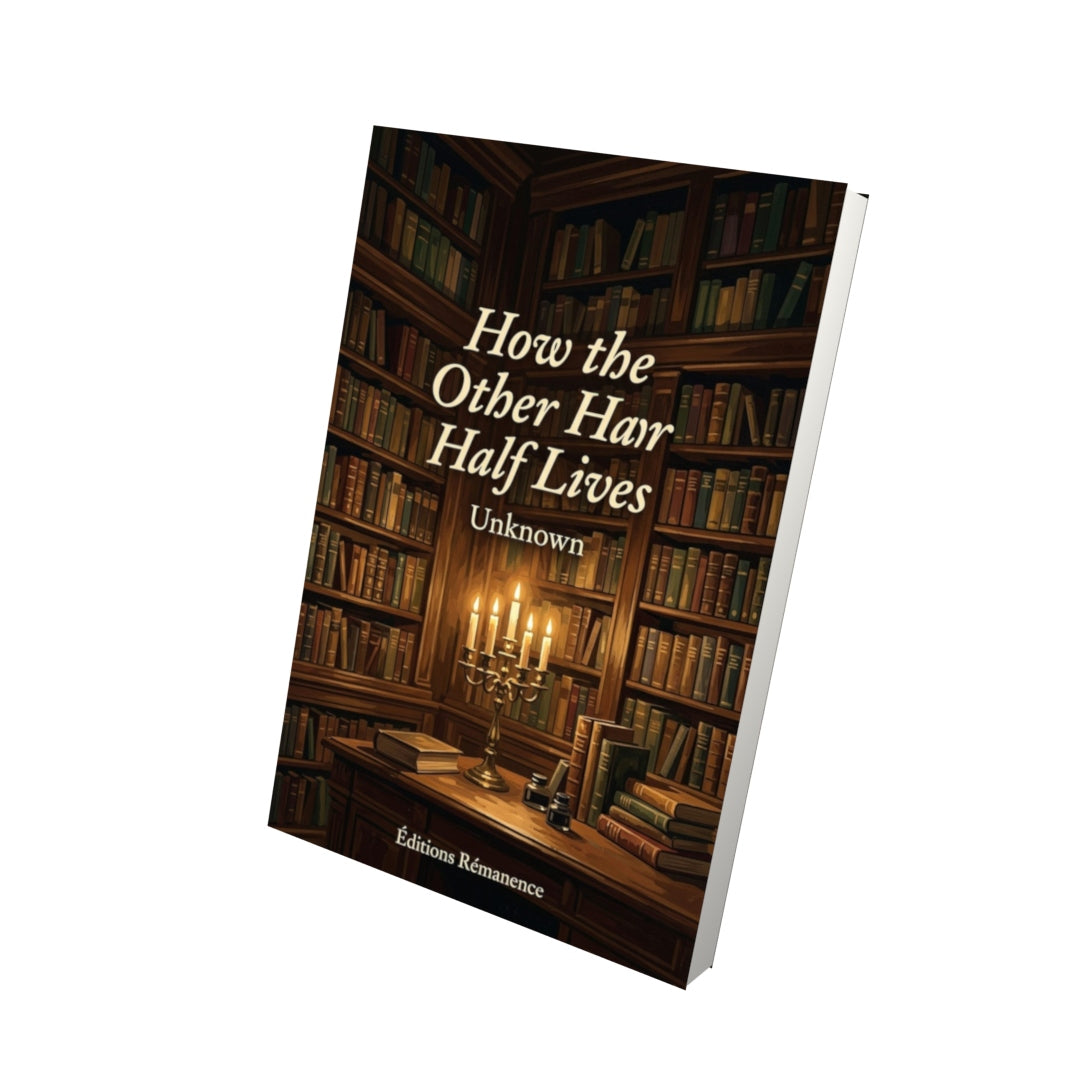 Livre How the Other Half Lives - Vue 3D - Editions Remanence