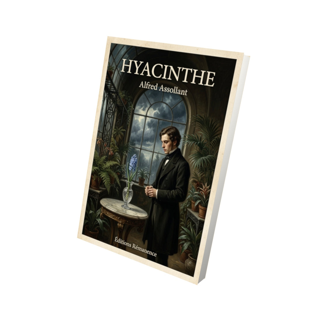 Livre Hyacinthe - Alfred Assollant - Vue 3D - Editions Remanence