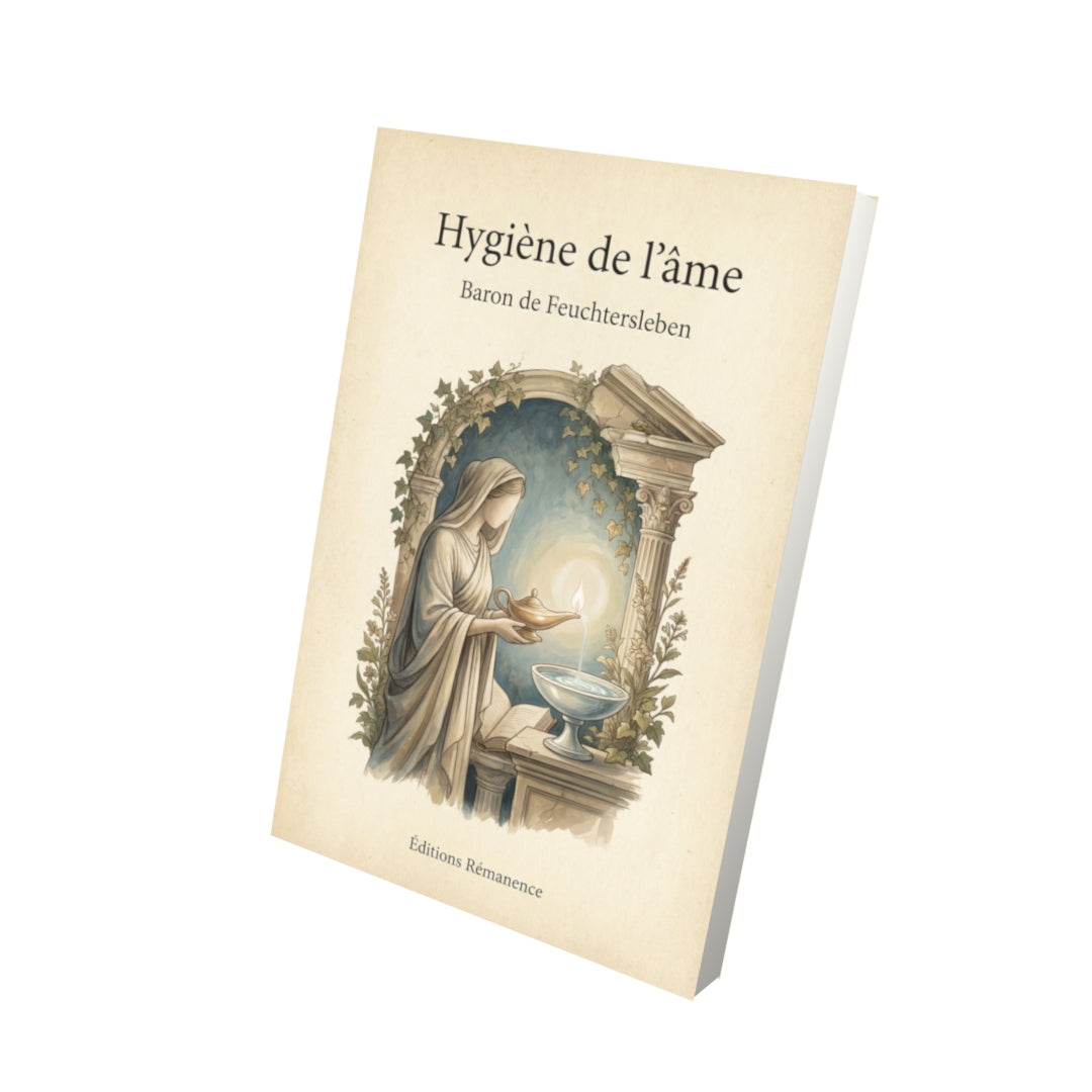 Livre Hygiène de l'âme – Baron de Feuchtersleben - Vue 3D - Editions Remanence