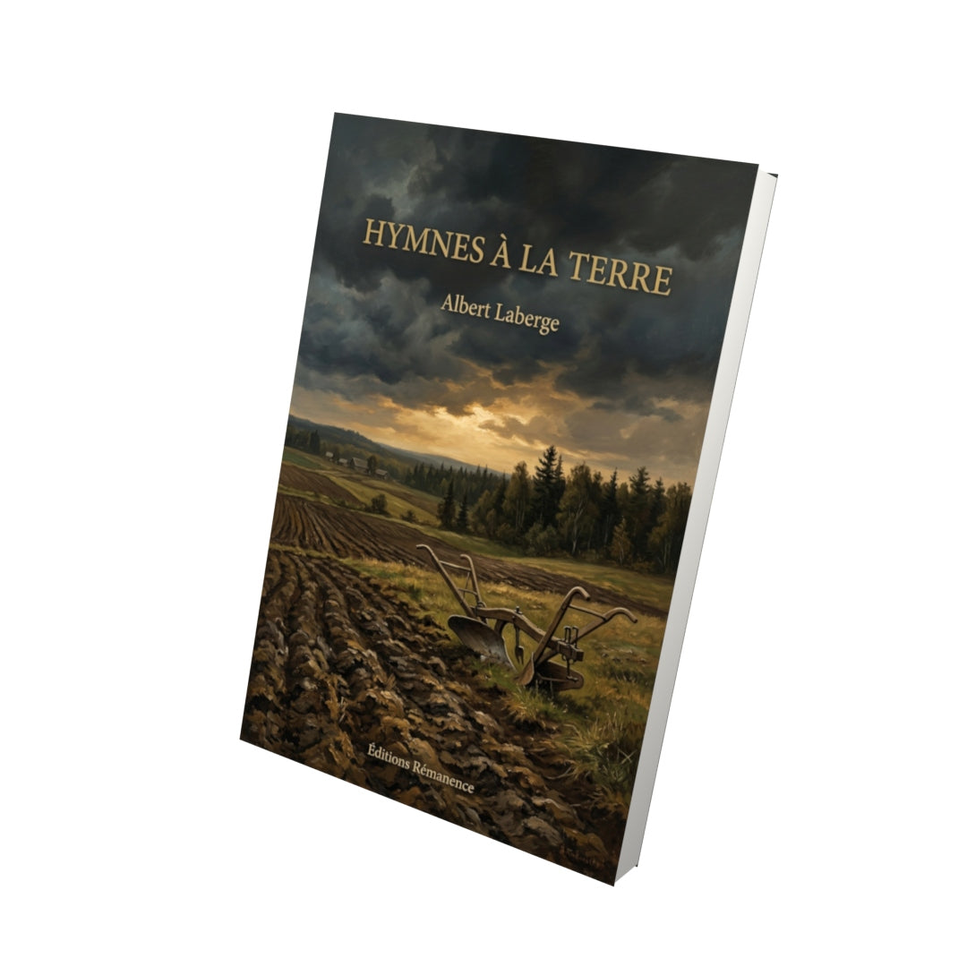 Livre Hymnes à la terre par Albert Laberge - Vue 3D - Editions Remanence