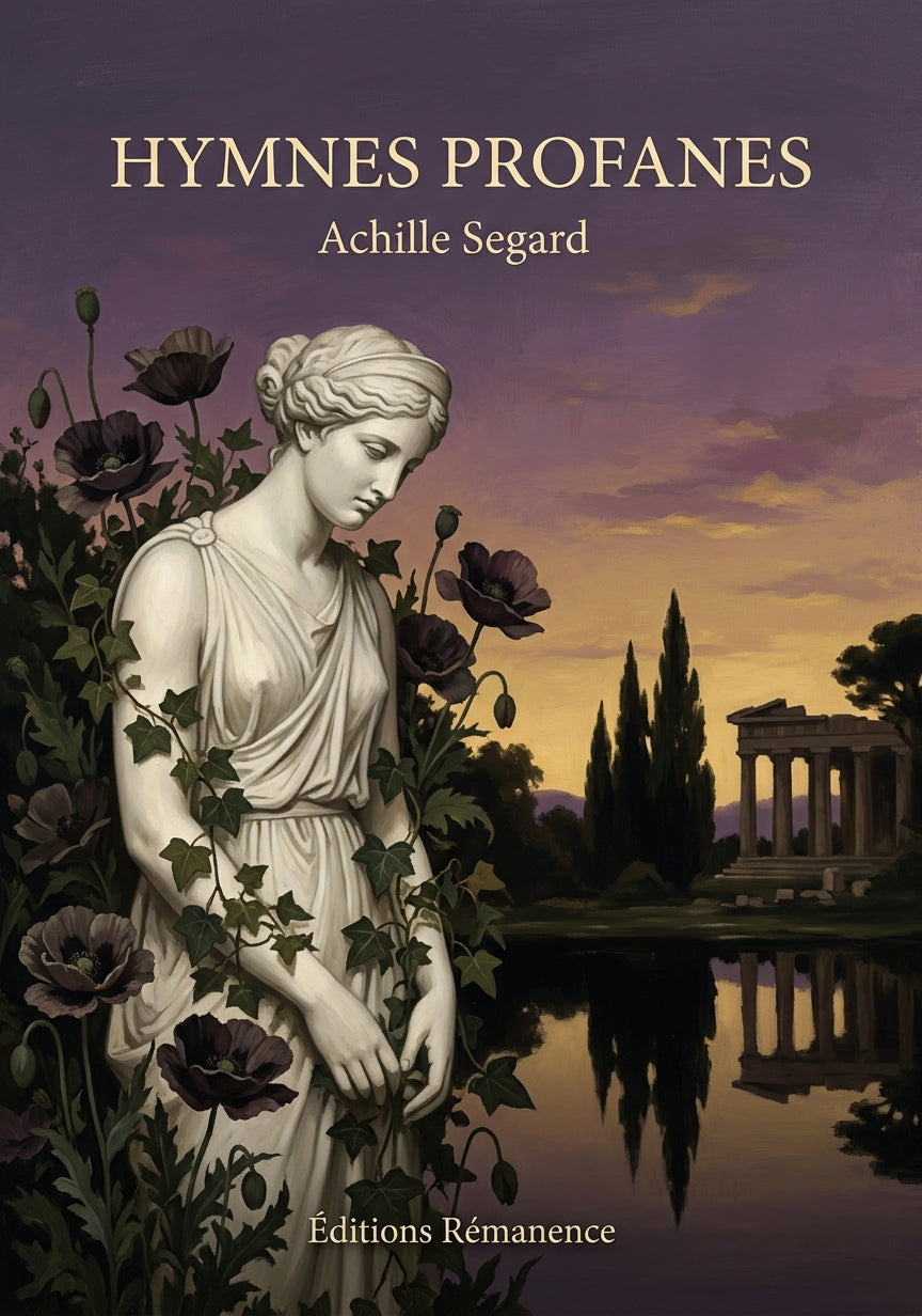 Livre Hymnes Profanes par Achille Segard - Couverture - Editions Remanence