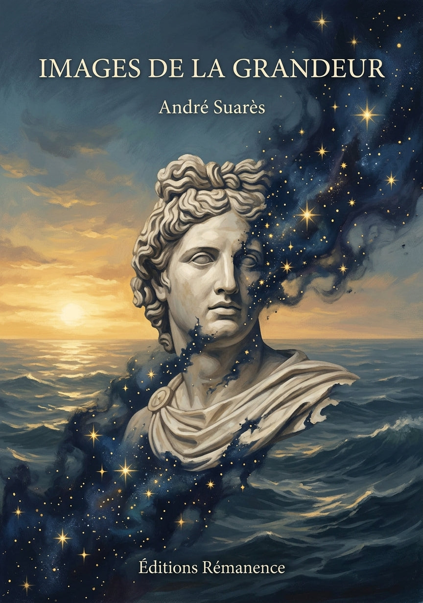 Livre Images de la grandeur par André Suarès - Couverture - Editions Remanence