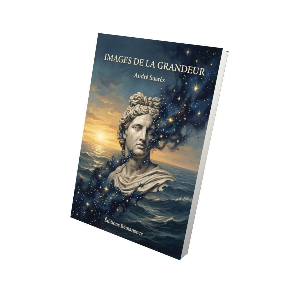 Livre Images de la grandeur par André Suarès - Vue 3D - Editions Remanence