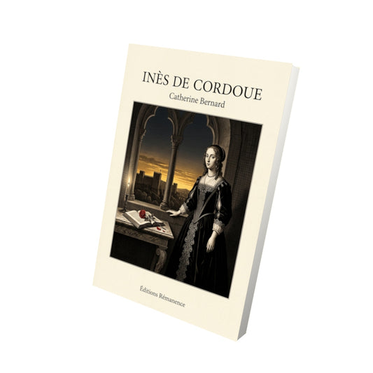 Livre Inès de Cordoue par Catherine Bernard - Vue 3D - Editions Remanence