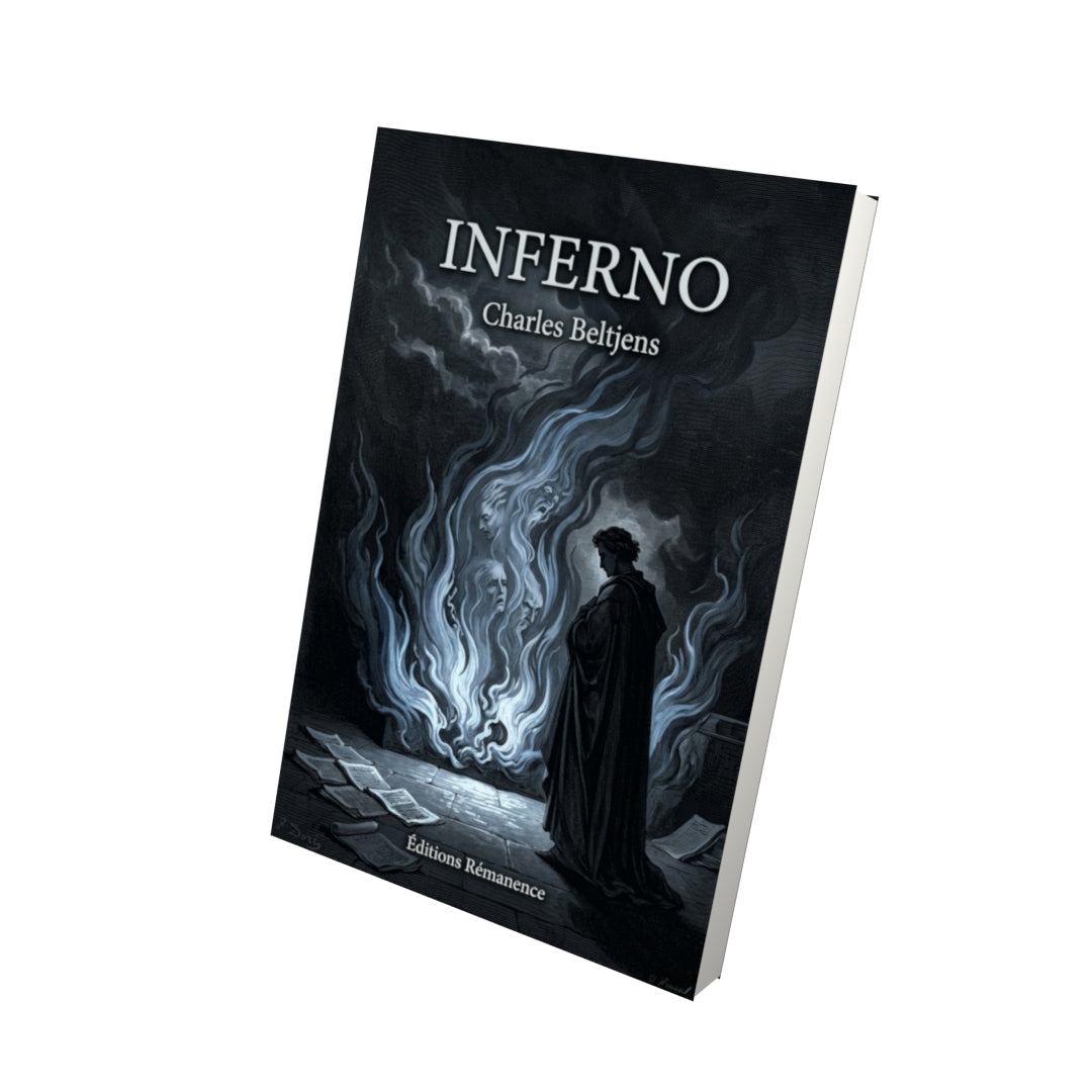 Livre Inferno par Charles Beltjens - Vue 3D - Editions Remanence