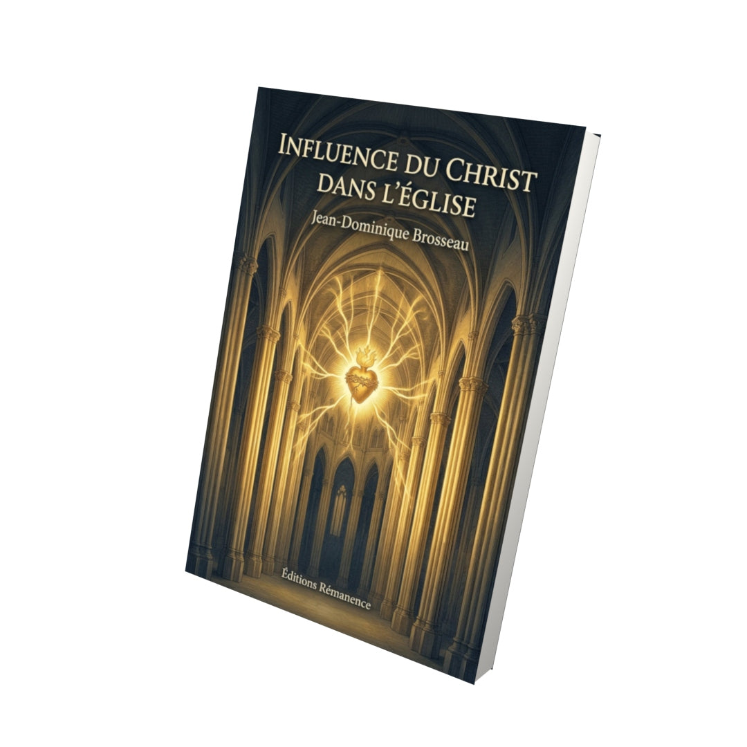 Livre Influence du Christ dans l'Église - Jean-Dominique Brosseau - Vue 3D - Editions Remanence