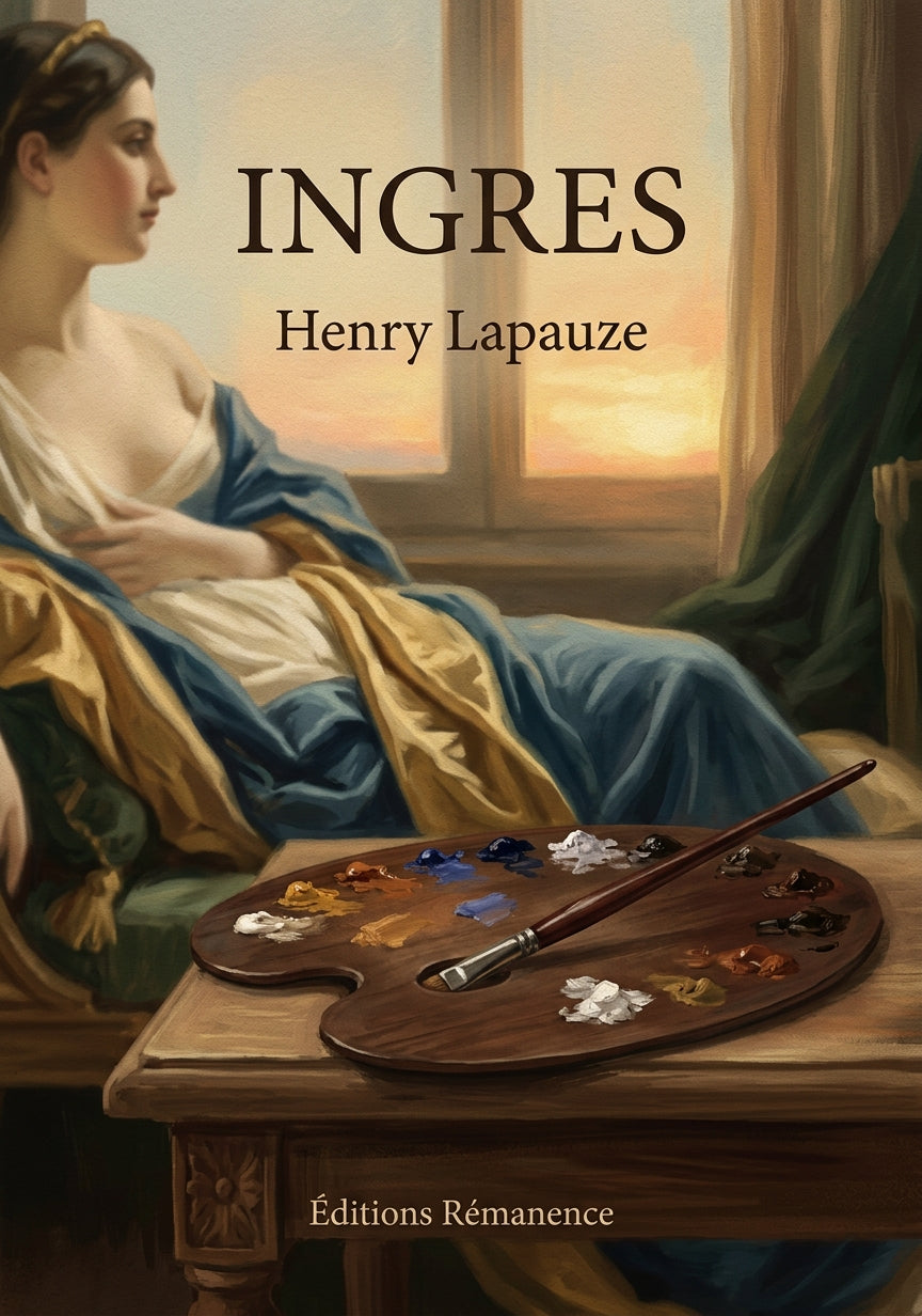 Livre Ingres par Henry Lapauze - Couverture - Editions Remanence