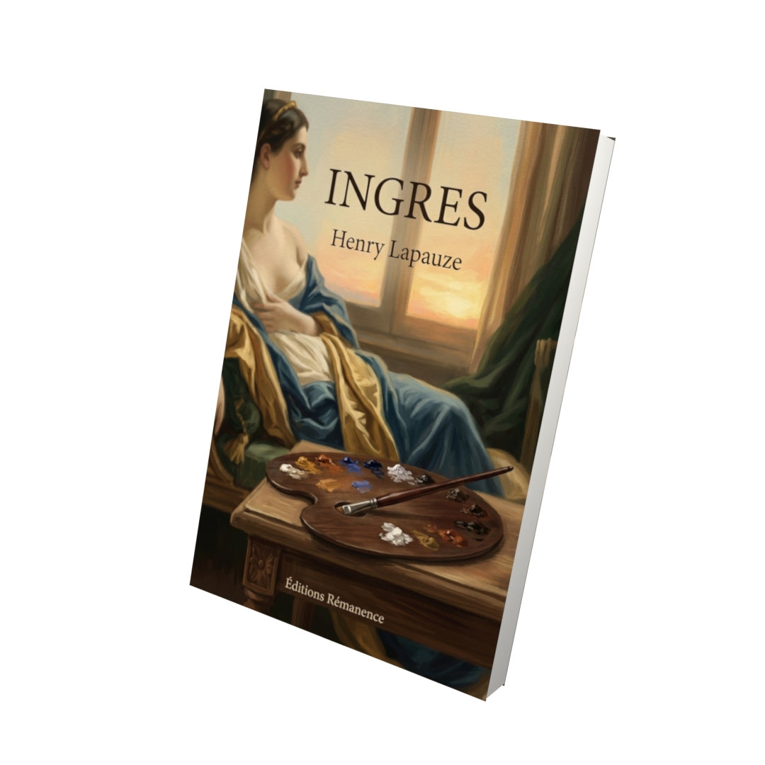 Livre Ingres par Henry Lapauze - Vue 3D - Editions Remanence