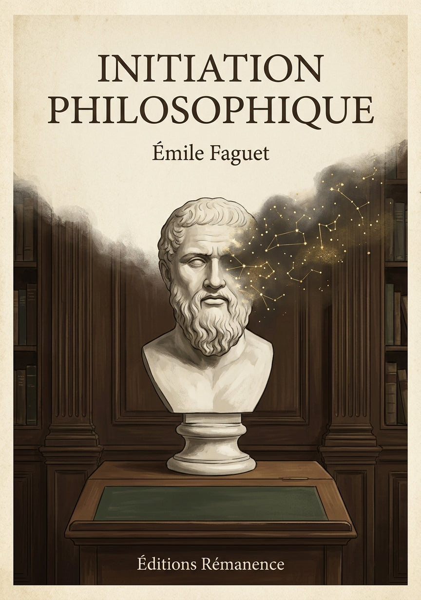 Initiation philosophique - Émile Faguet (Couverture)