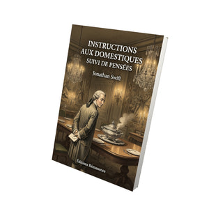 Instructions aux domestiques suivi de Pensées - Jonathan Swift