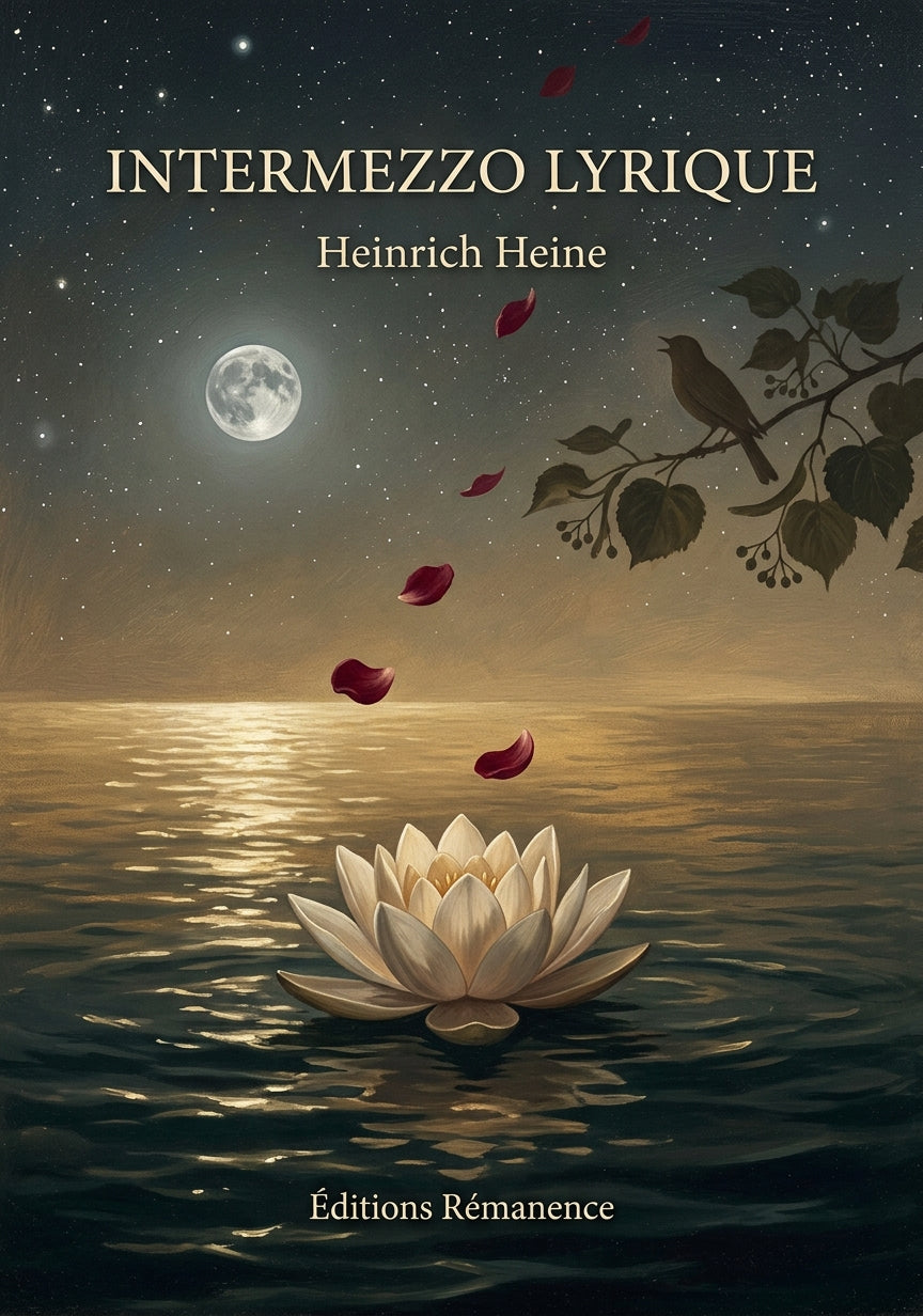 Livre Intermezzo lyrique par Heinrich Heine - Couverture - Editions Remanence