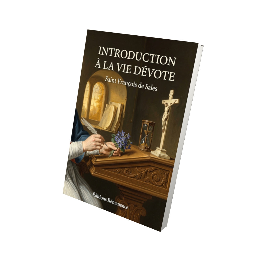 Livre Introduction à la vie dévote par François de Sales - Vue 3D - Editions Remanence