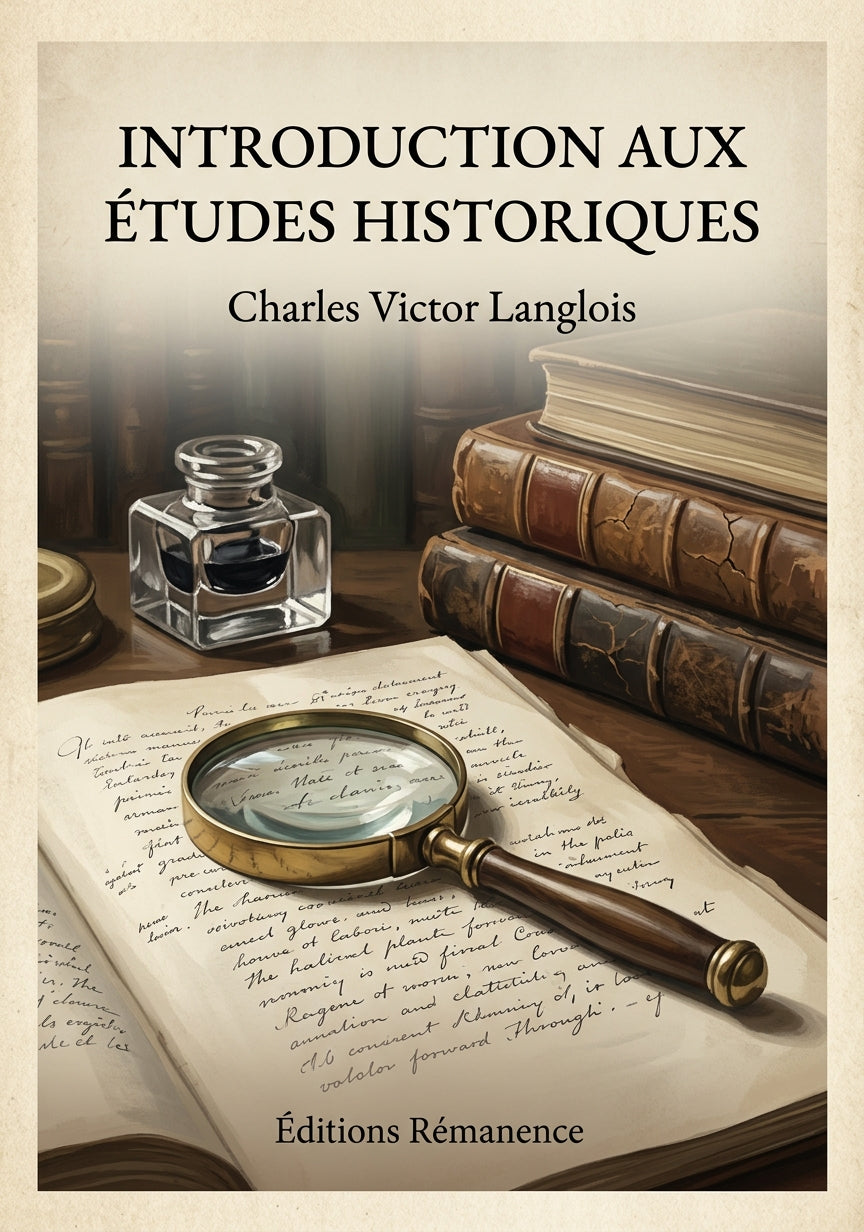 Introduction aux études historiques - Charles Victor Langlois (Couverture)