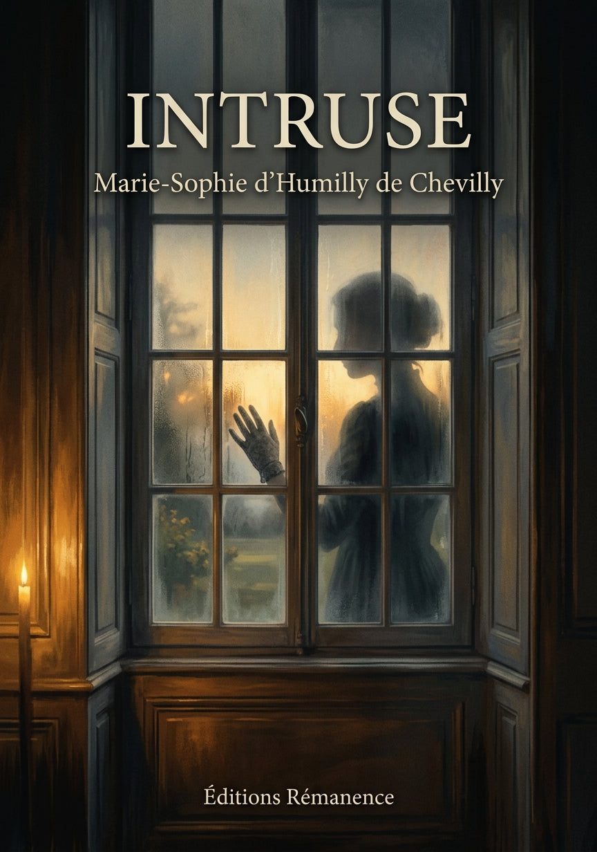 Livre Intruse par Marie-Sophie d’Humilly de Chevilly - Couverture - Editions Remanence
