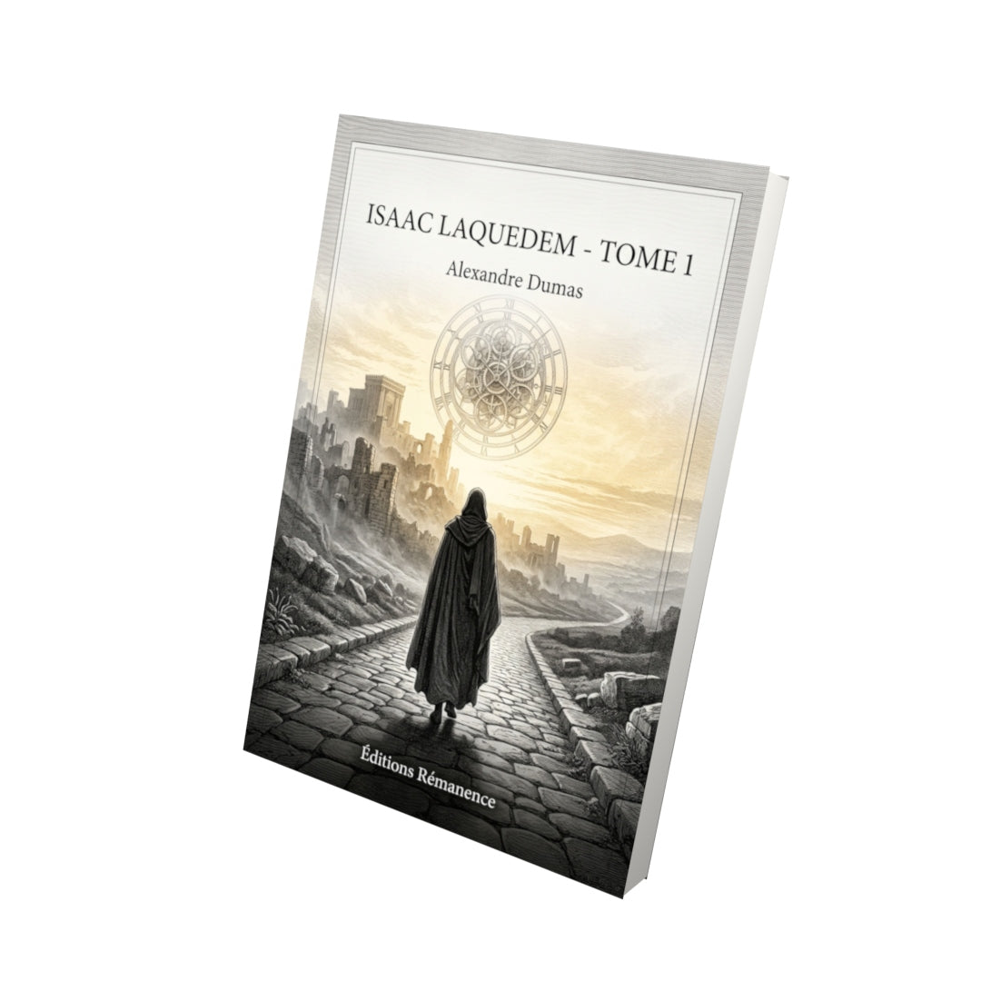 Livre Isaac Laquedem - Tome 1 - Alexandre Dumas - Editions Remanence