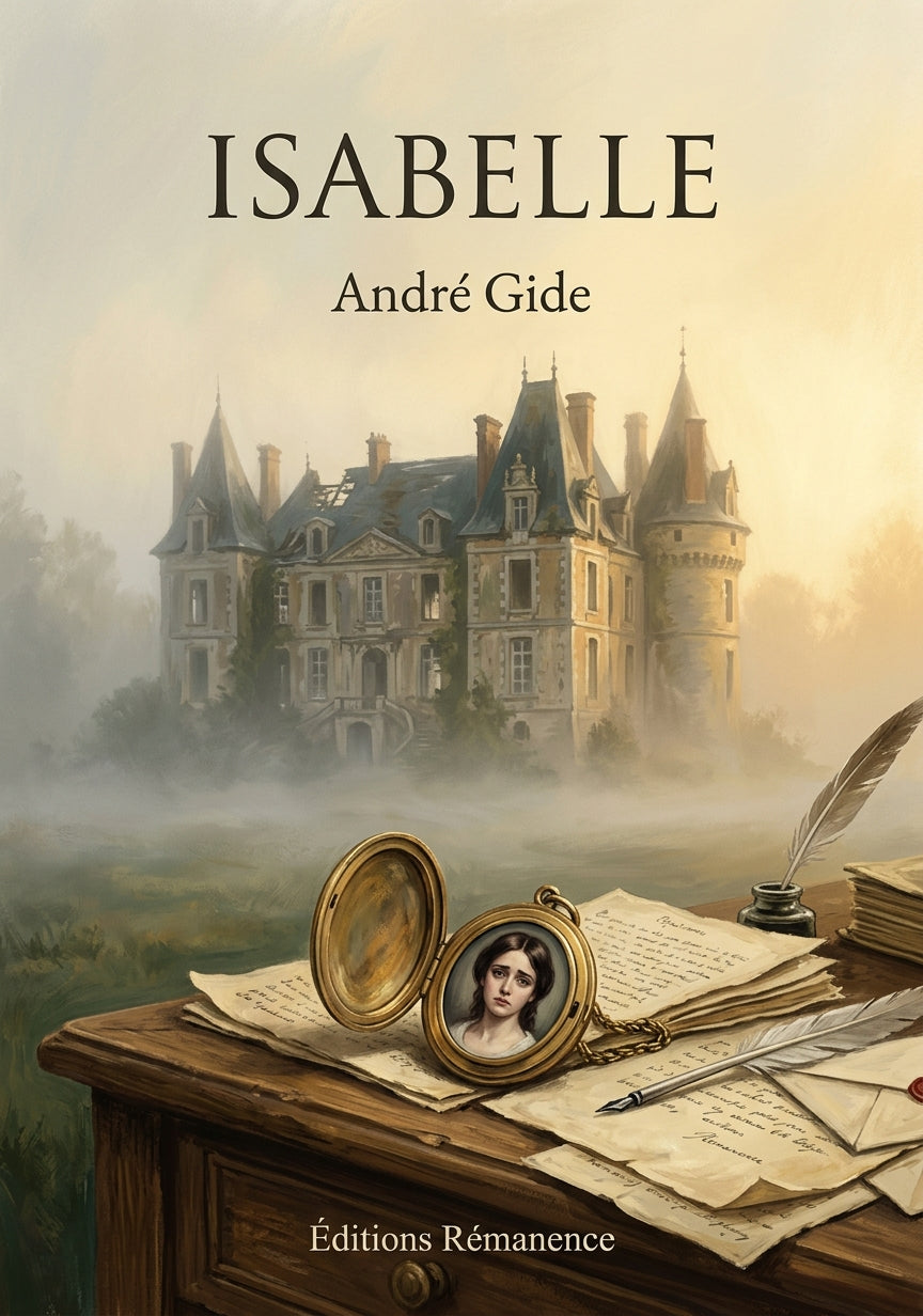 Livre Isabelle par André Gide - Couverture - Editions Remanence