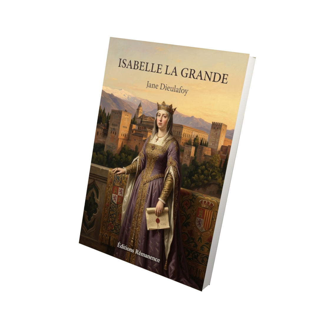 Livre Isabelle la grande par Jane Dieulafoy - Vue 3D - Editions Remanence