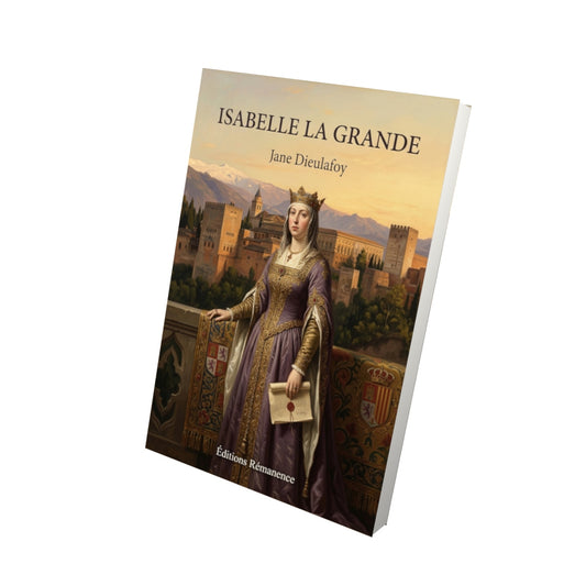 Livre Isabelle la grande par Jane Dieulafoy - Vue 3D - Editions Remanence