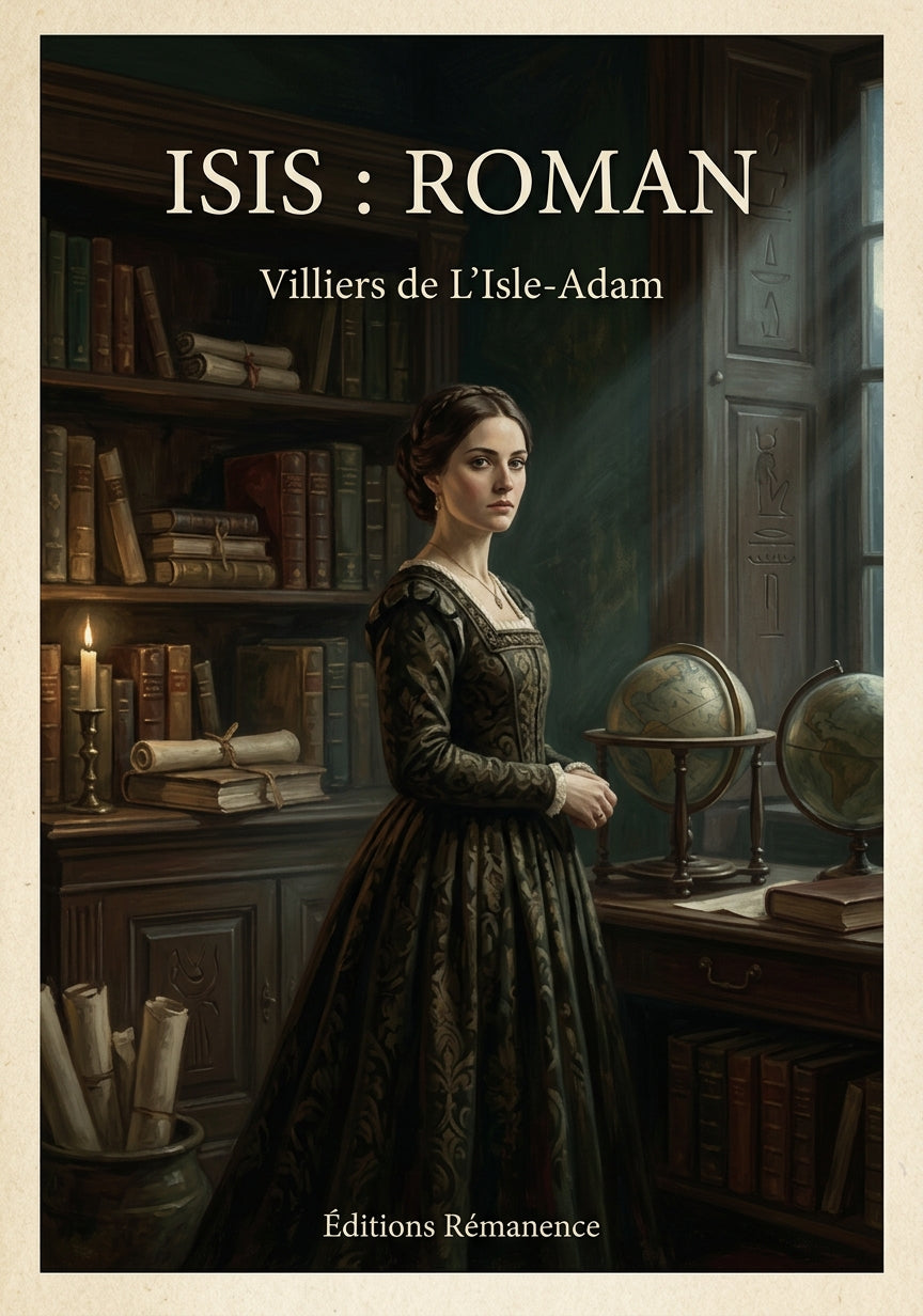 Isis : Roman - Villiers de L'Isle-Adam (Couverture)