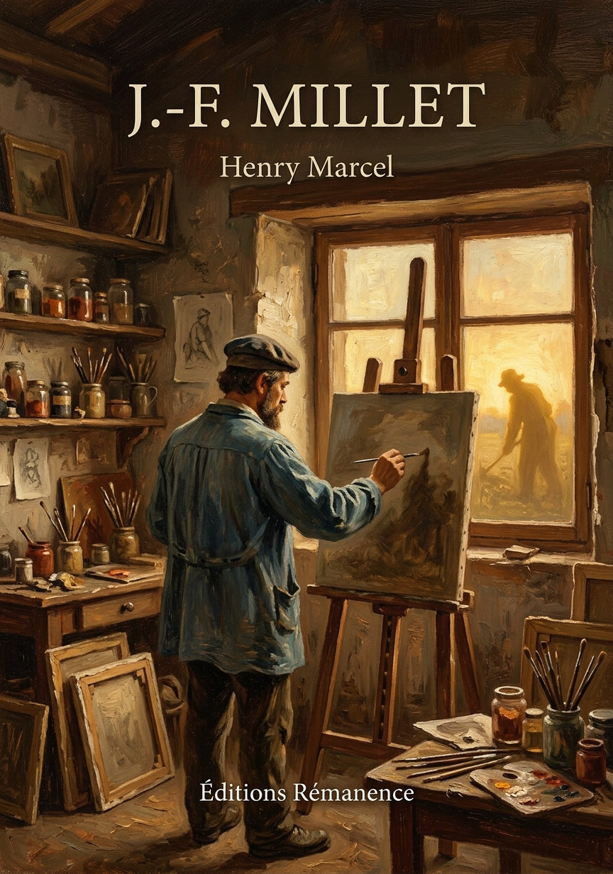 Livre J.-F. Millet par Henry Marcel - Couverture - Editions Remanence