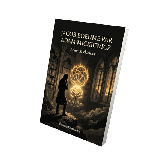 Livre Jacob Boehme par Adam Mickiewicz par Adam Mickiewicz - Vue 3D - Editions Remanence