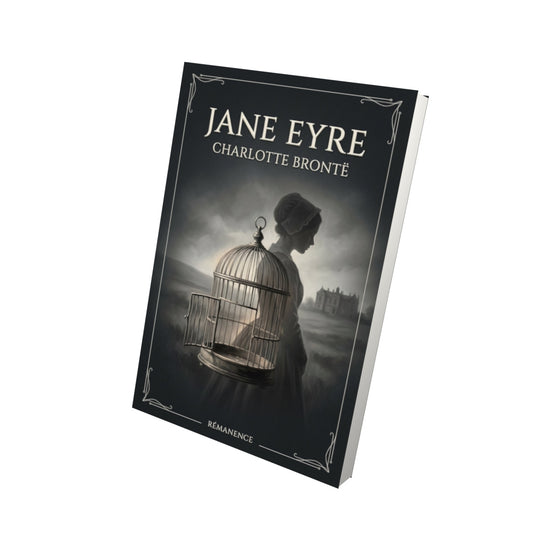 Livre Jane Eyre – Charlotte Brontë - Vue 3D - Editions Remanence