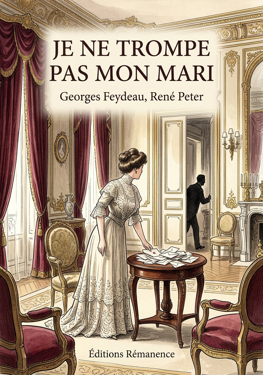 Livre Je ne trompe pas mon mari par Georges Feydeau, René Peter - Couverture - Editions Remanence
