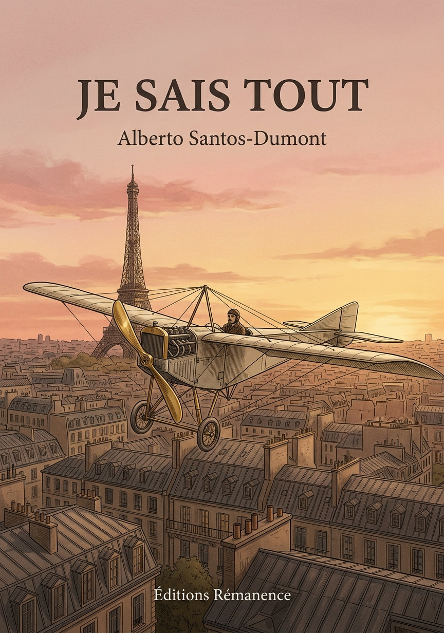 Livre Je sais tout par Alberto Santos-Dumont - Couverture - Editions Remanence