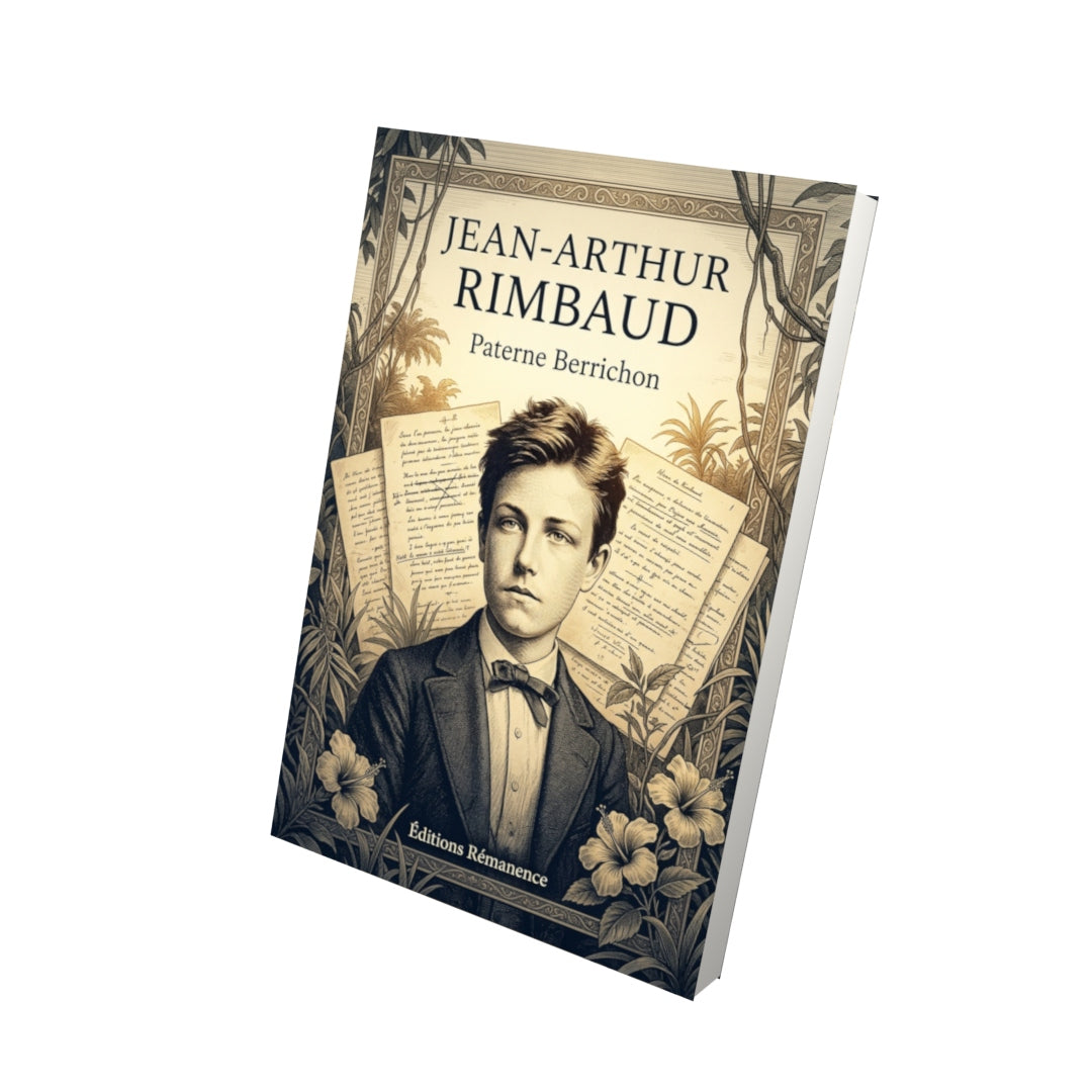 Livre Jean-Arthur Rimbaud par Paterne Berrichon - Vue 3D - Editions Remanence